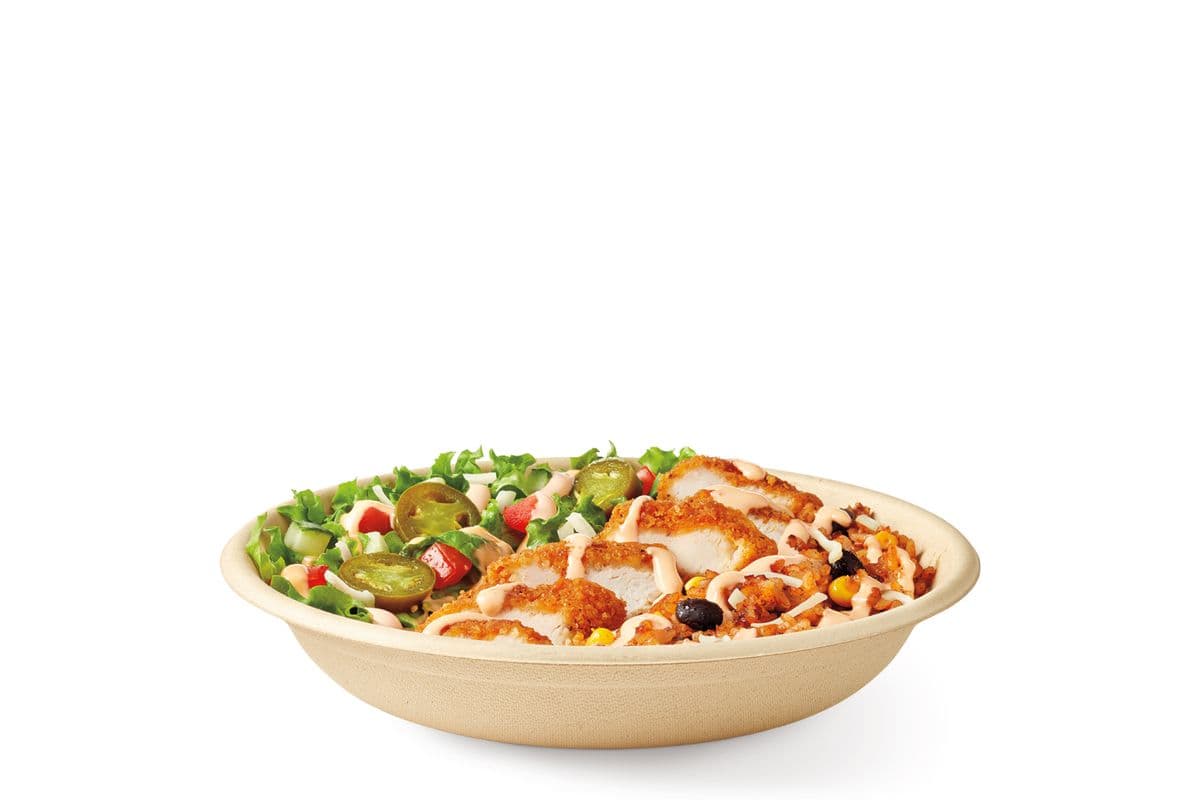 Spicy Crispy Chicken Loaded Bowl