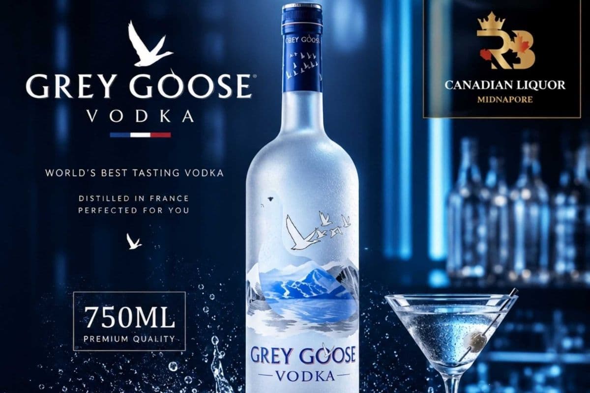GREY GOOSE DISTILLED VODKA (750ML) 40.0% ABV (1 x 750 mL)