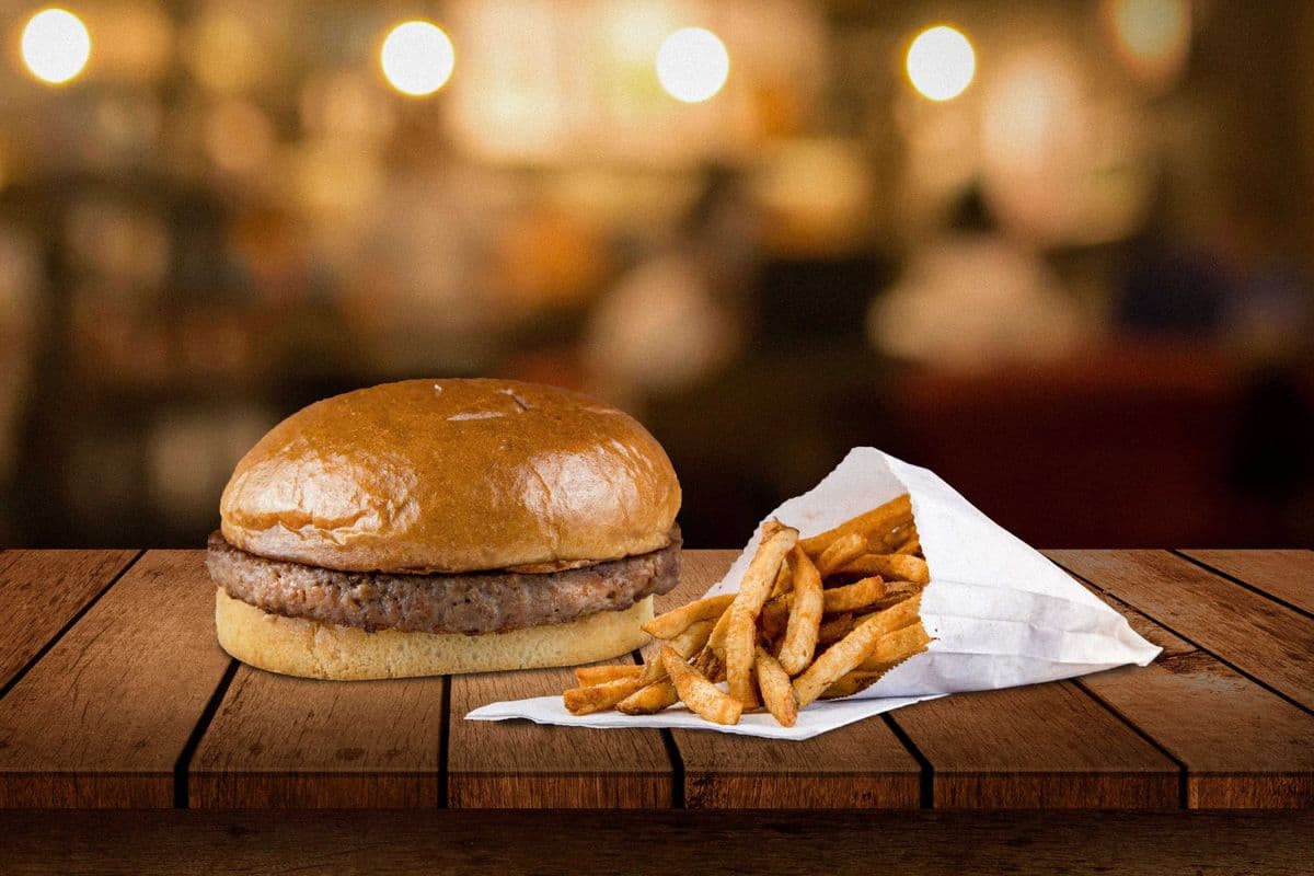 Beyond Meat Burger Combo