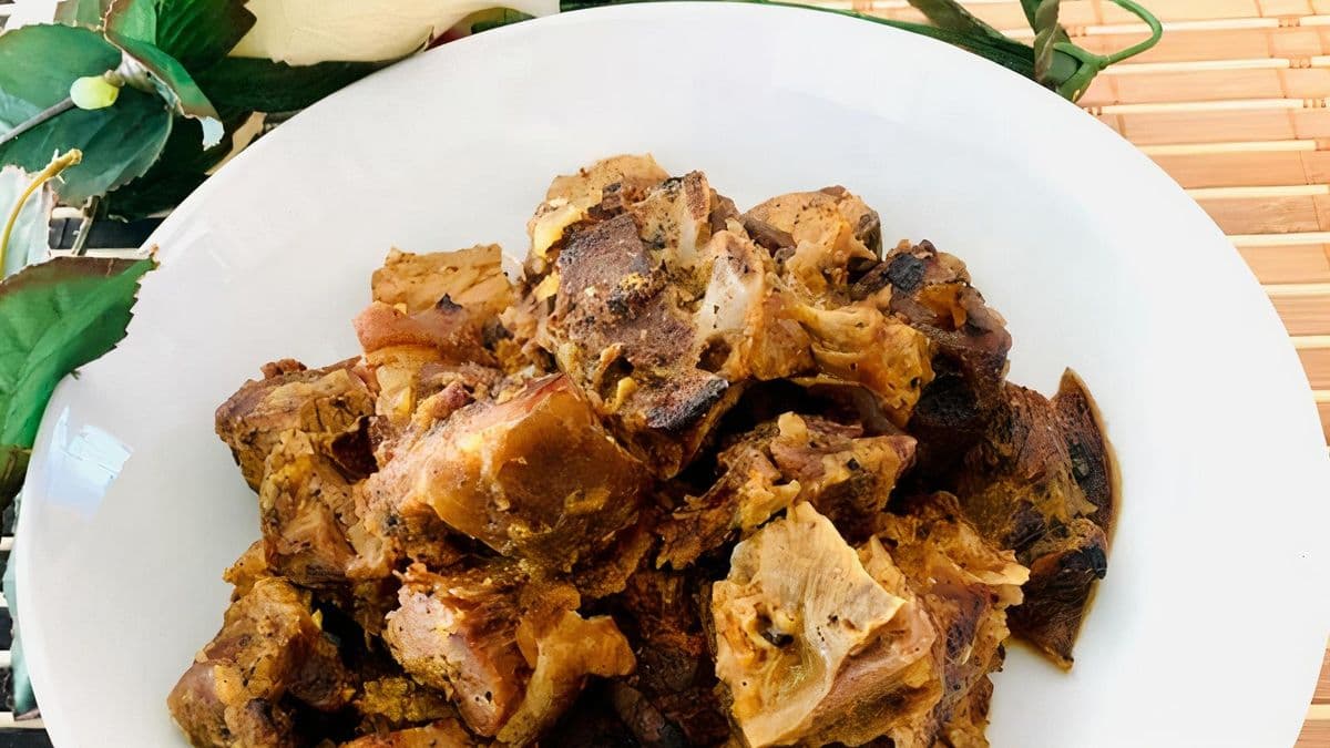Asun( Pepper Goat Meat)
