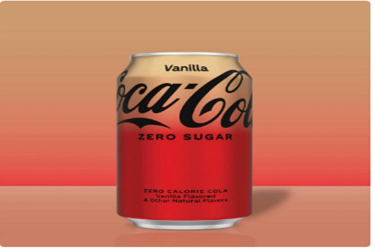 Coca-Cola Zero Sugar Vanilla Soda Pop USA Product (355 ml)