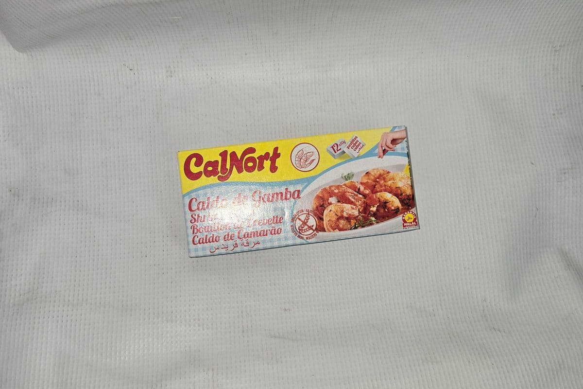 CALNORT CUBE BOUILLON DE CREVETTE (120 G)