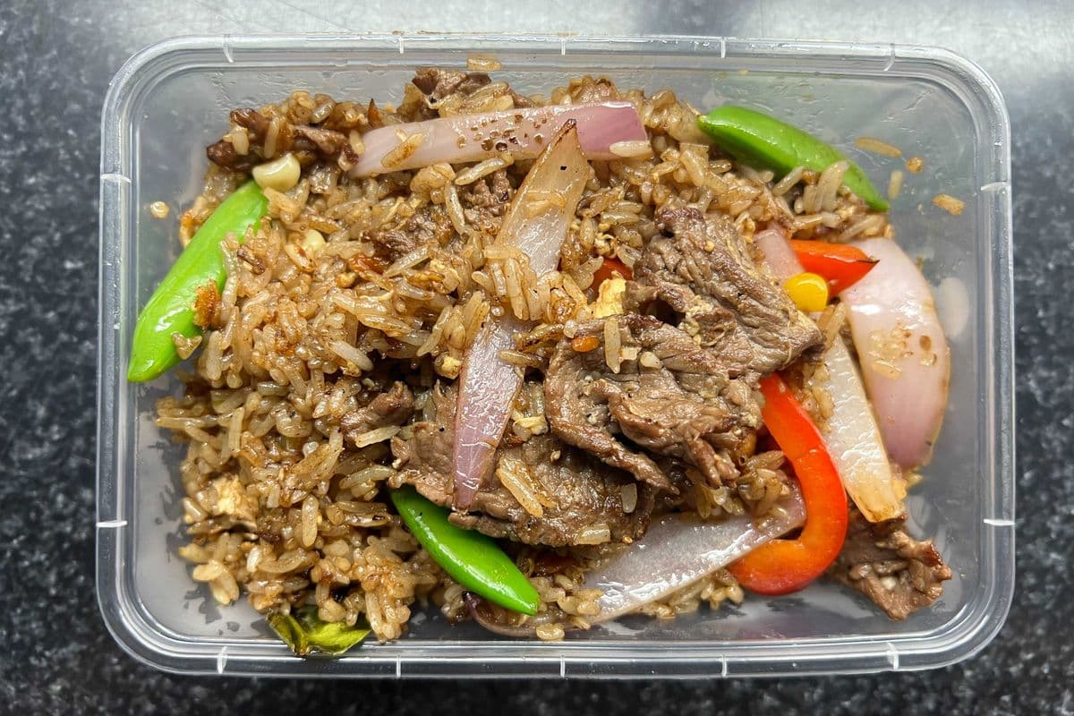 Khao Phad Keemao-Nua (A.K.A Thai Basil Fried Rice)