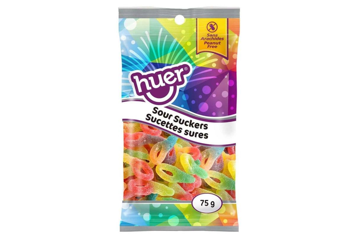 HUER SOUR KEYS 75G BAG (75G BAG)