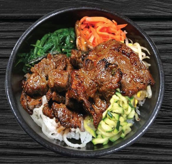 D6. Pork Kalbi Bibimbab