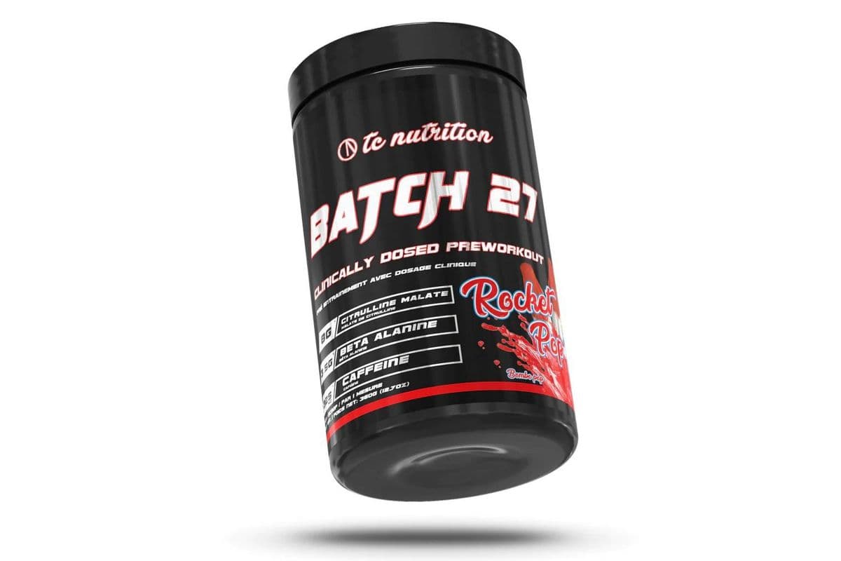 Tc Nutrition Batch 27 Rocket Pop Pre-Workout Powder (350 g)