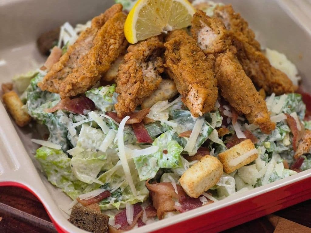 The Cajun Chicken Caesar Salad