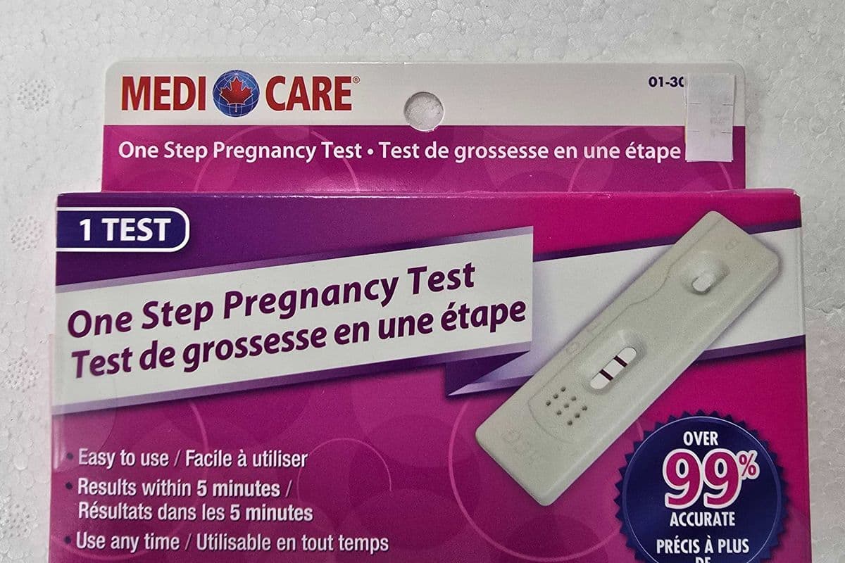 Medi care pregnancy test