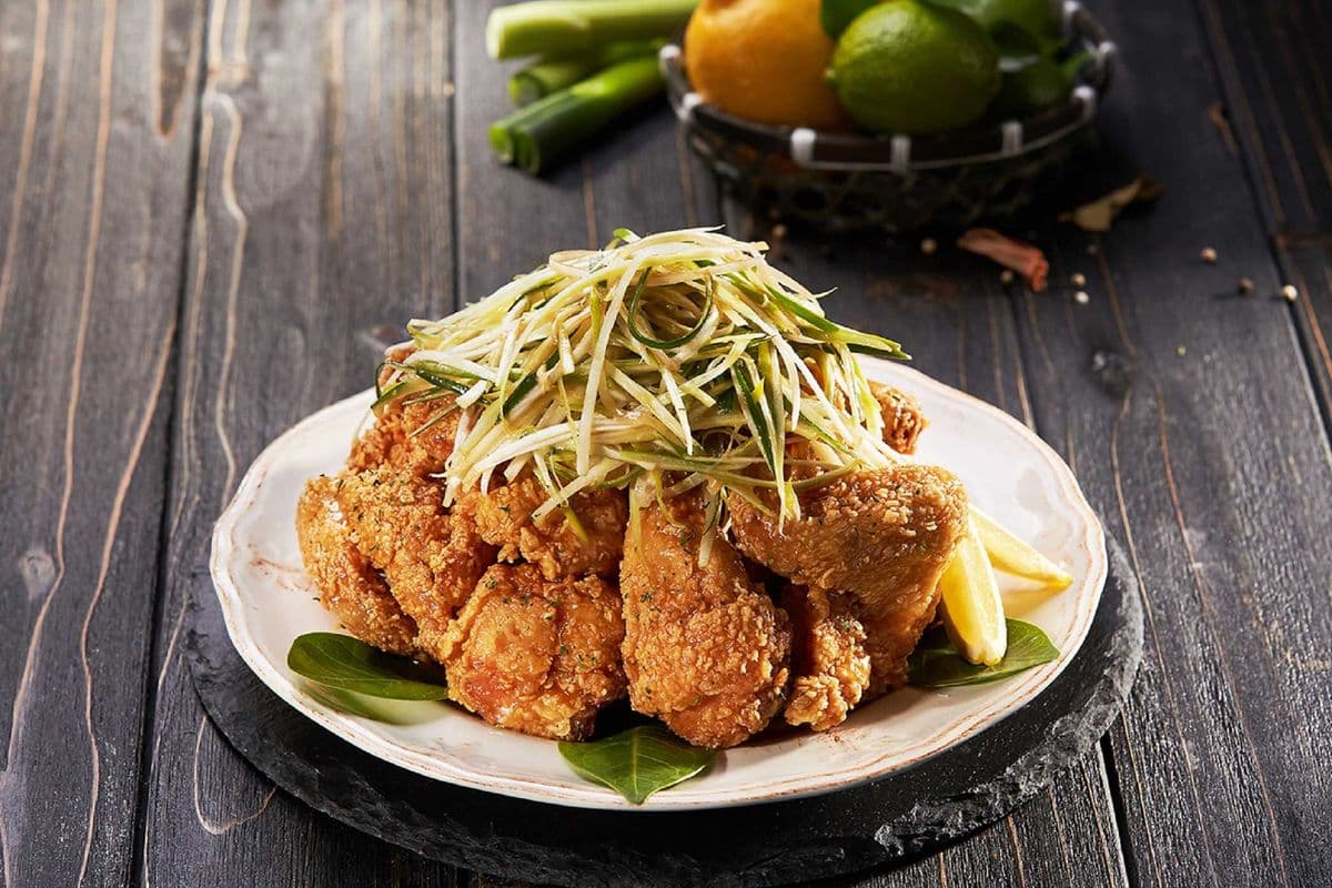 Lemon Green Onion Boneless Chicken