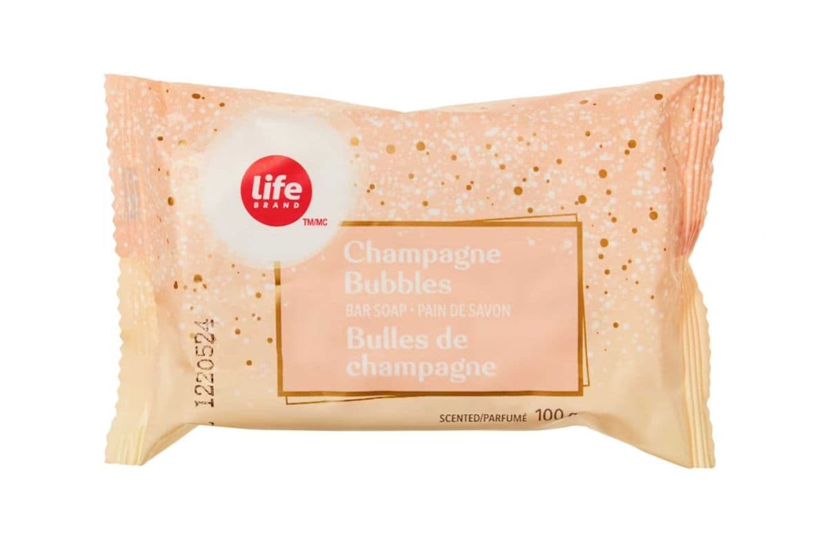 Life Brand Champagne Bubbles Bar Soap
