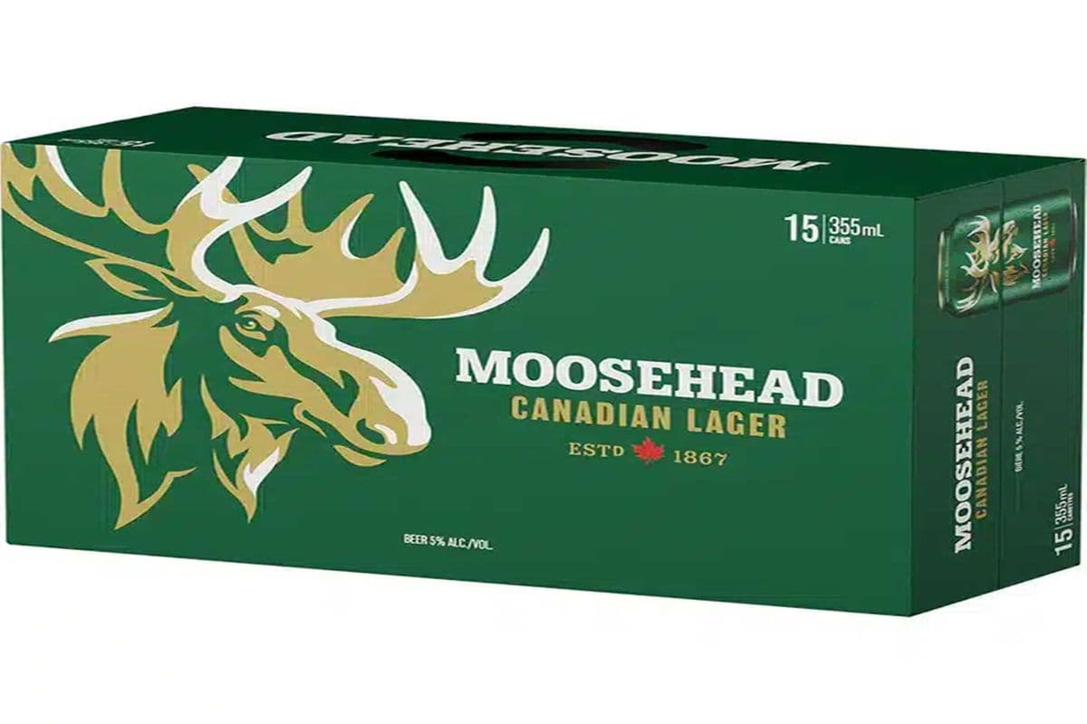 MOOSEHEAD LAGER 15 CAN (15 x 355mL)