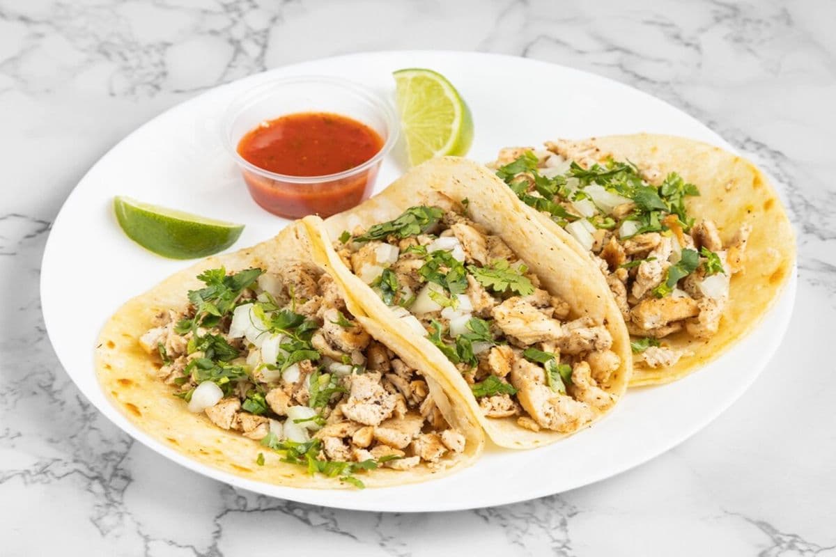 Chicken Tacos (3 tacos per serving)