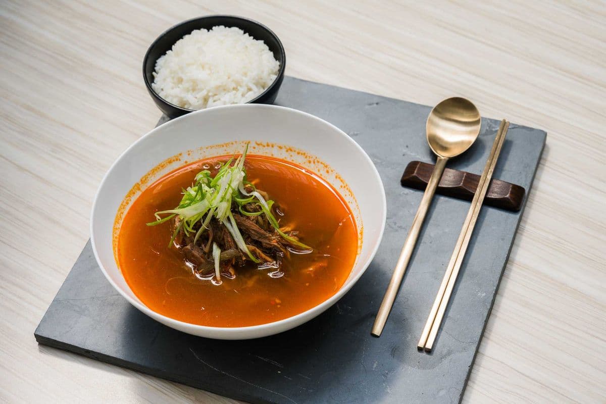 Spicy Beef Soup (Yukgae Jang)