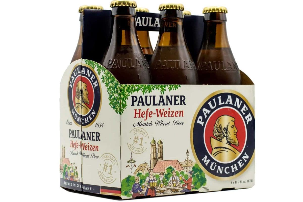 Paulaner Hefe Weissbier (6 Pack Bottles) (6 x 330mL)