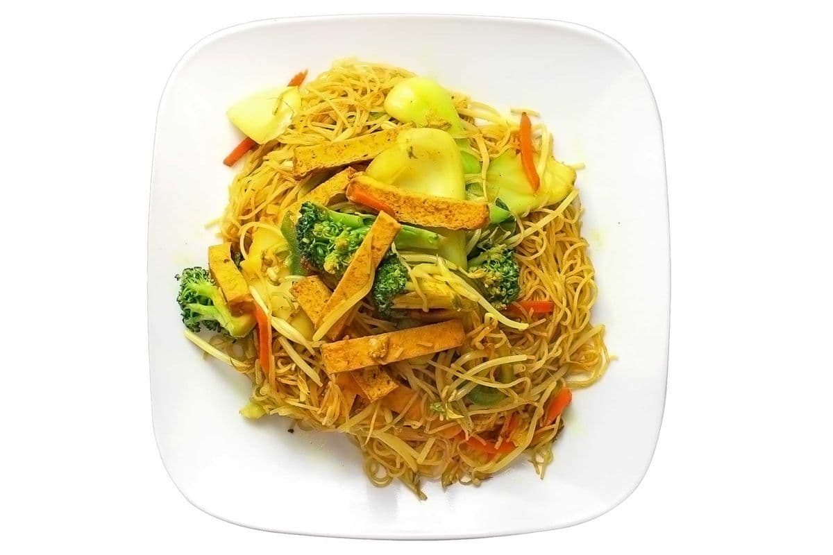V7. Vegetarian Singapore Vermicelli with Tofu