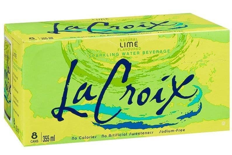LA CROIX LIME 8X355ML