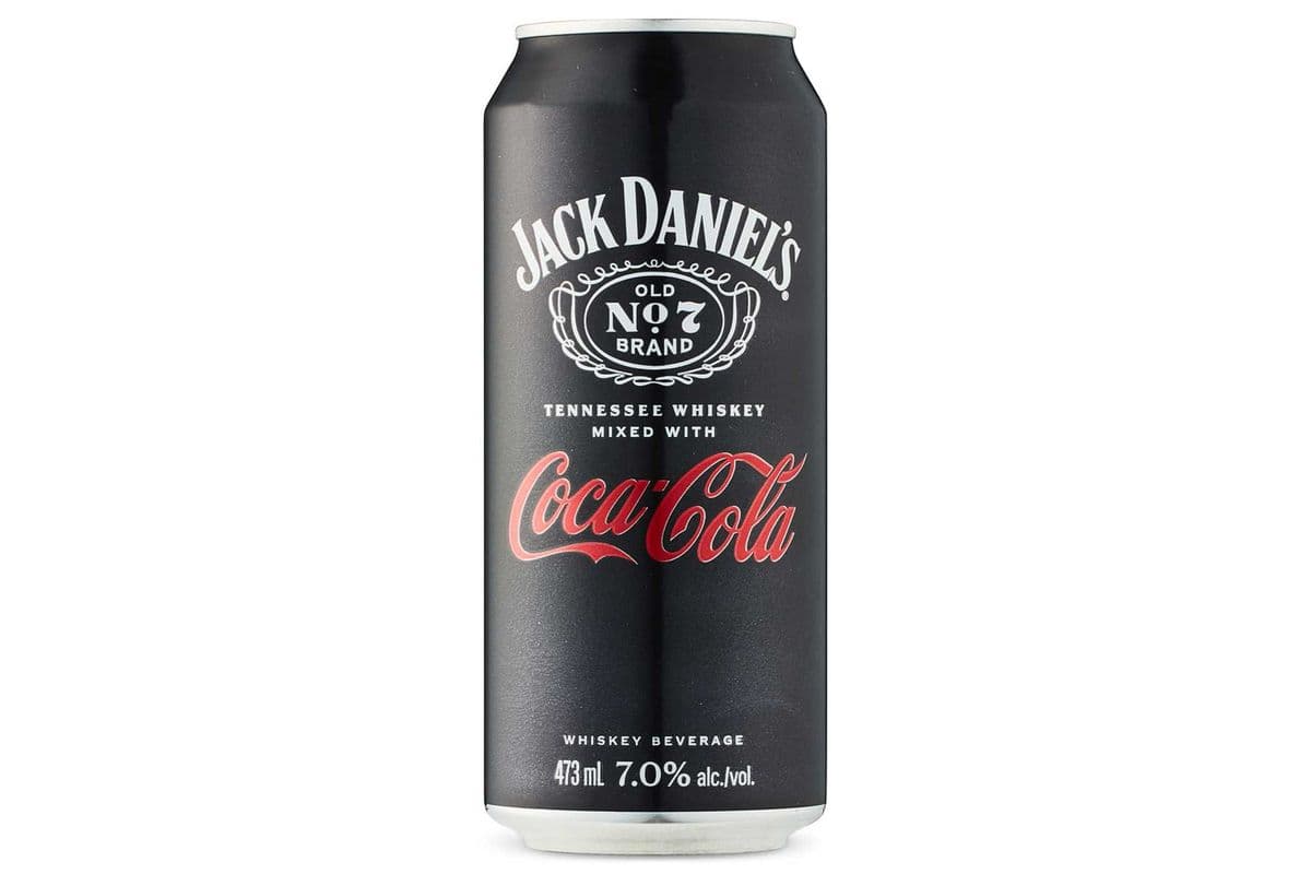 Jack Daniel's & Coca-Cola (1 x 473 ml Can)