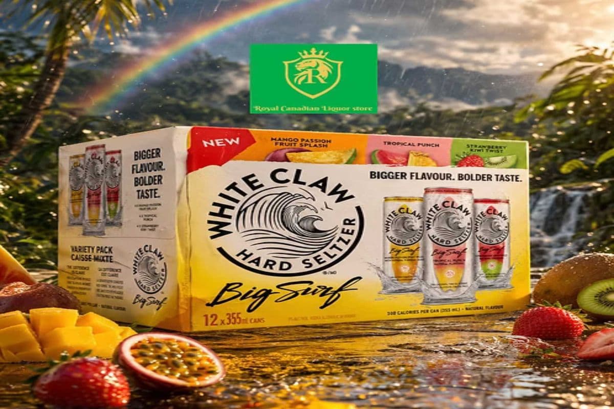 WHITE CLAW BIG SURF MIX (12 x 355ML)