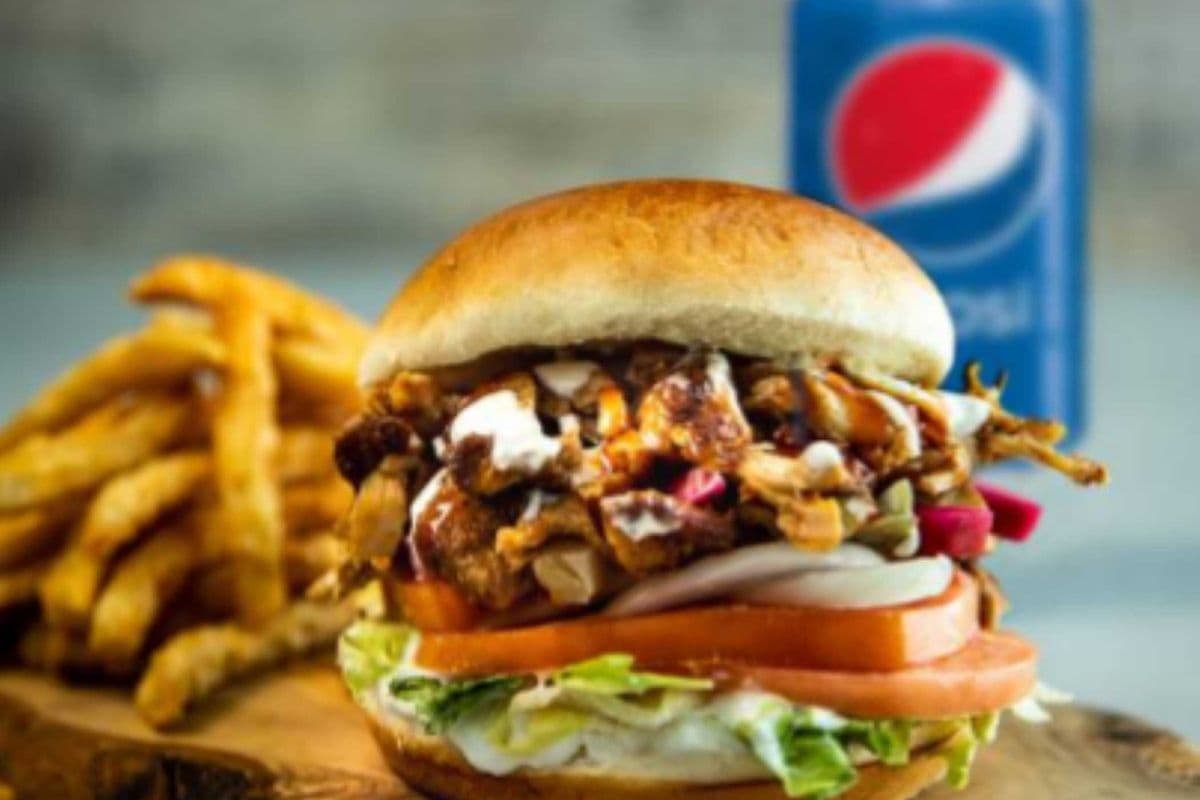 Beef Shawarma Burger Combo