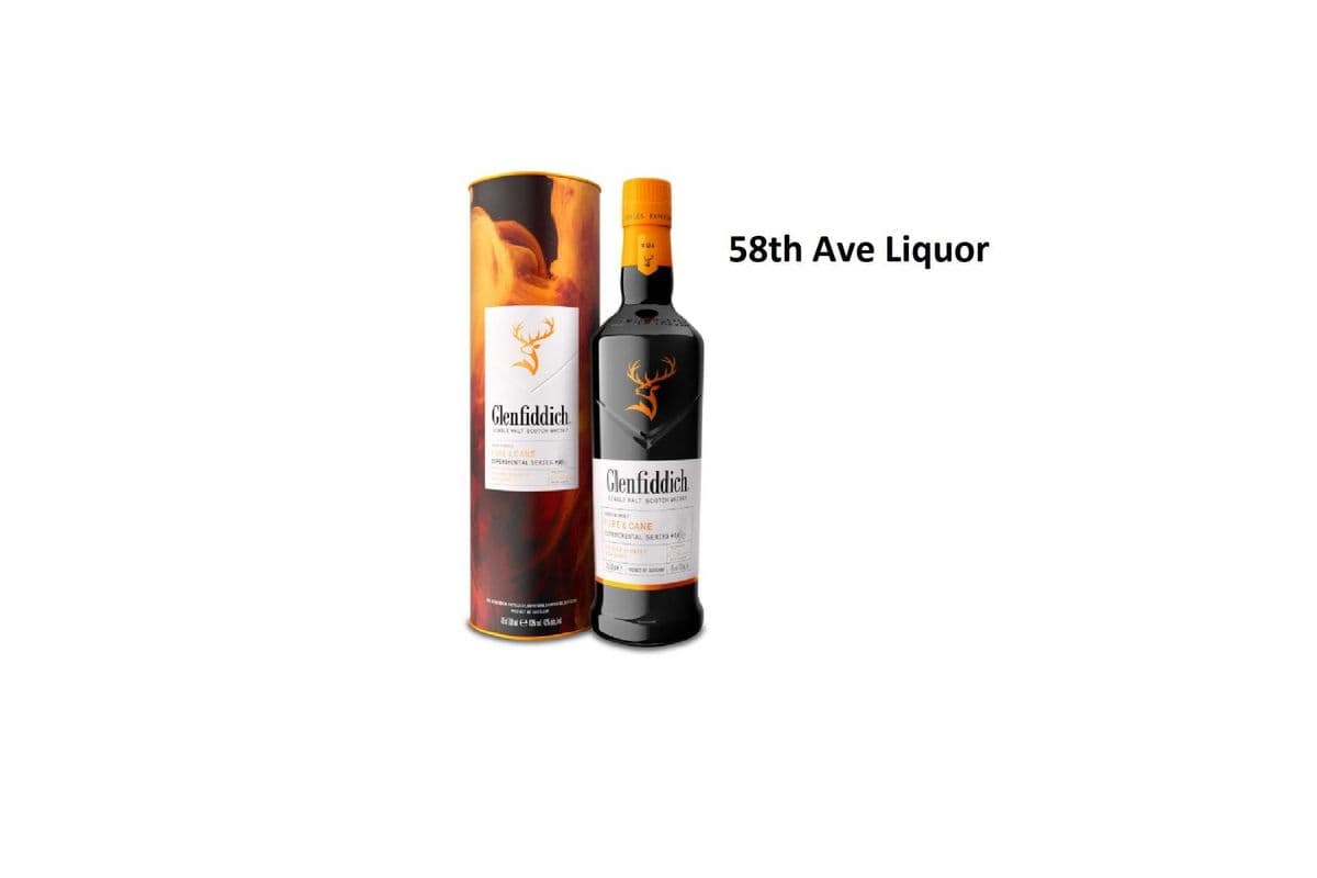 GLENFIDDICH FIRE & CANE 750ML (1 x 750 ML )