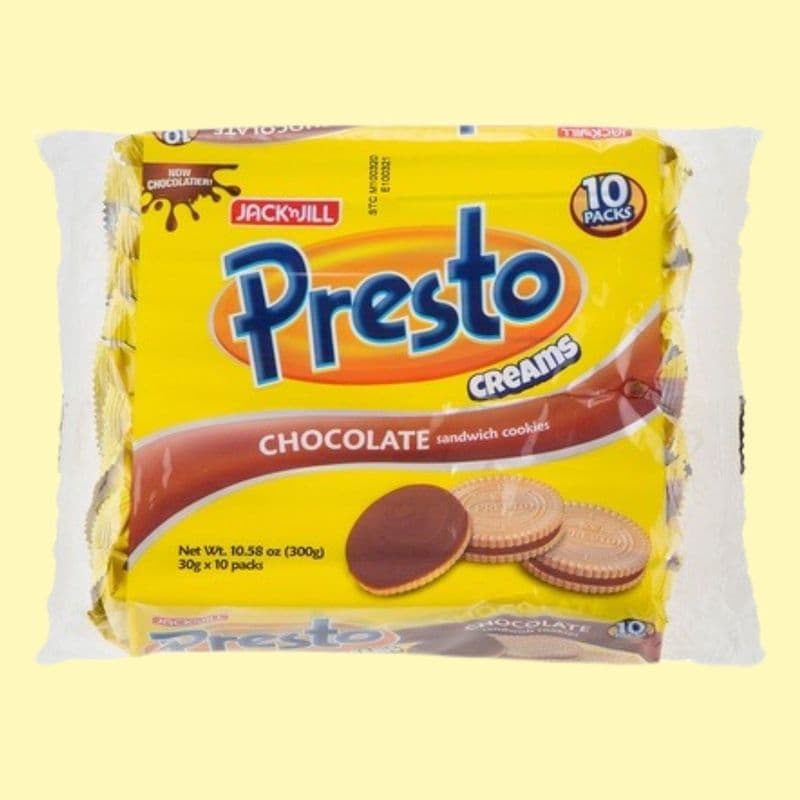 Presto Cream Chocolate 10x30g