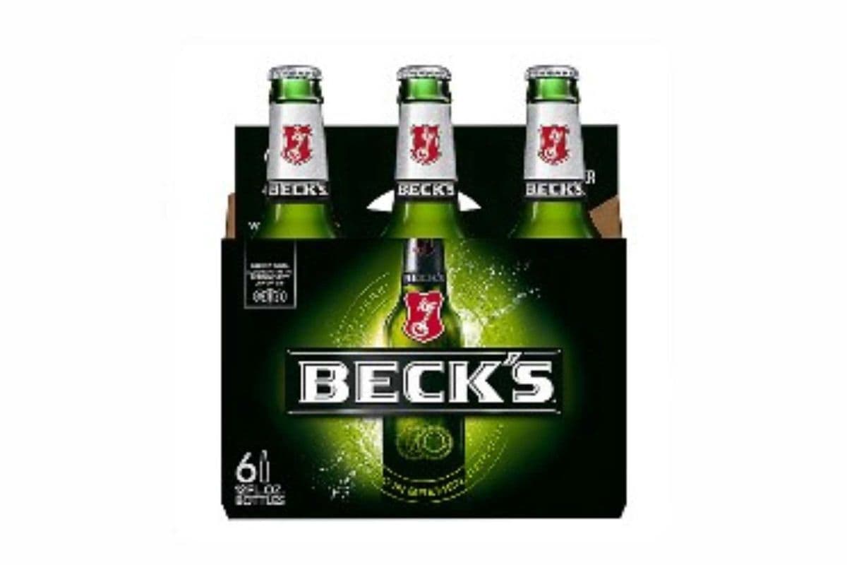 Beck's Lager Germany 6 x 330 ML Bottles (1 x 330 ML)