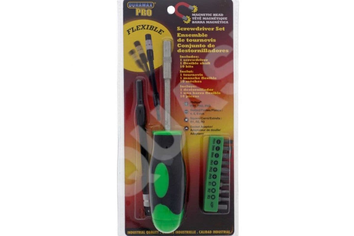 Duramax Pro Flexible Magnetic Head Screw Driver Set
