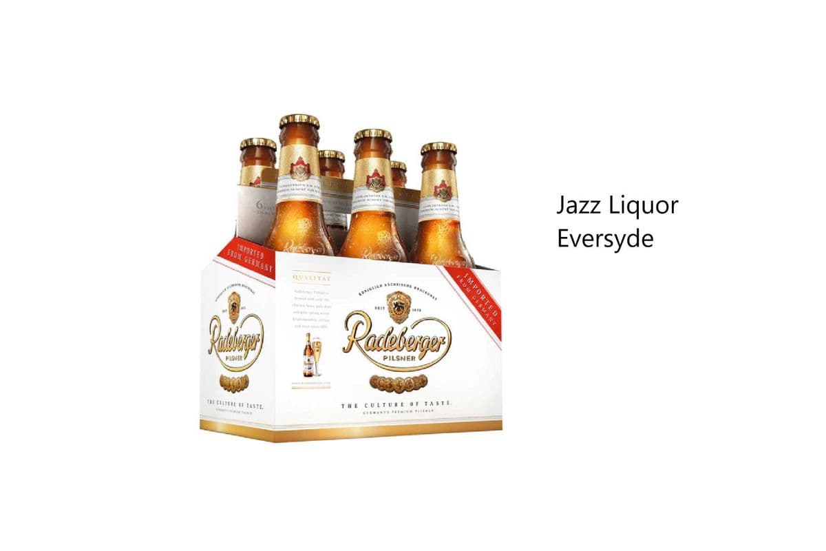 RADEBERGER PILSNER BOTTLES (1 x 6x330ML)