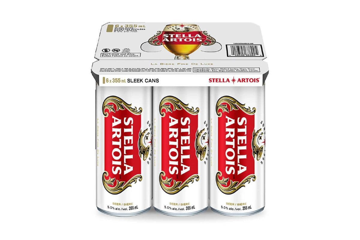 Stella Artois-6 Cans (6 x 355ml)