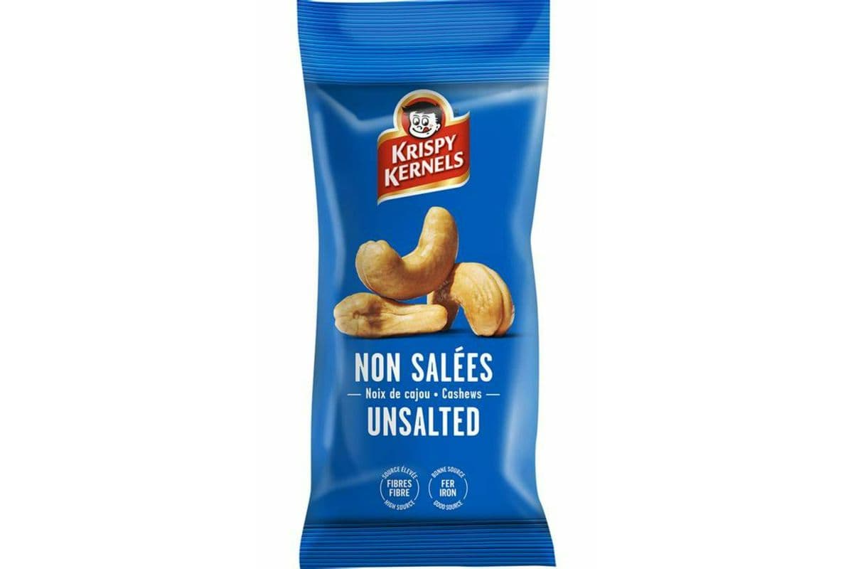 Krispy Kernels Cashews Unsalted