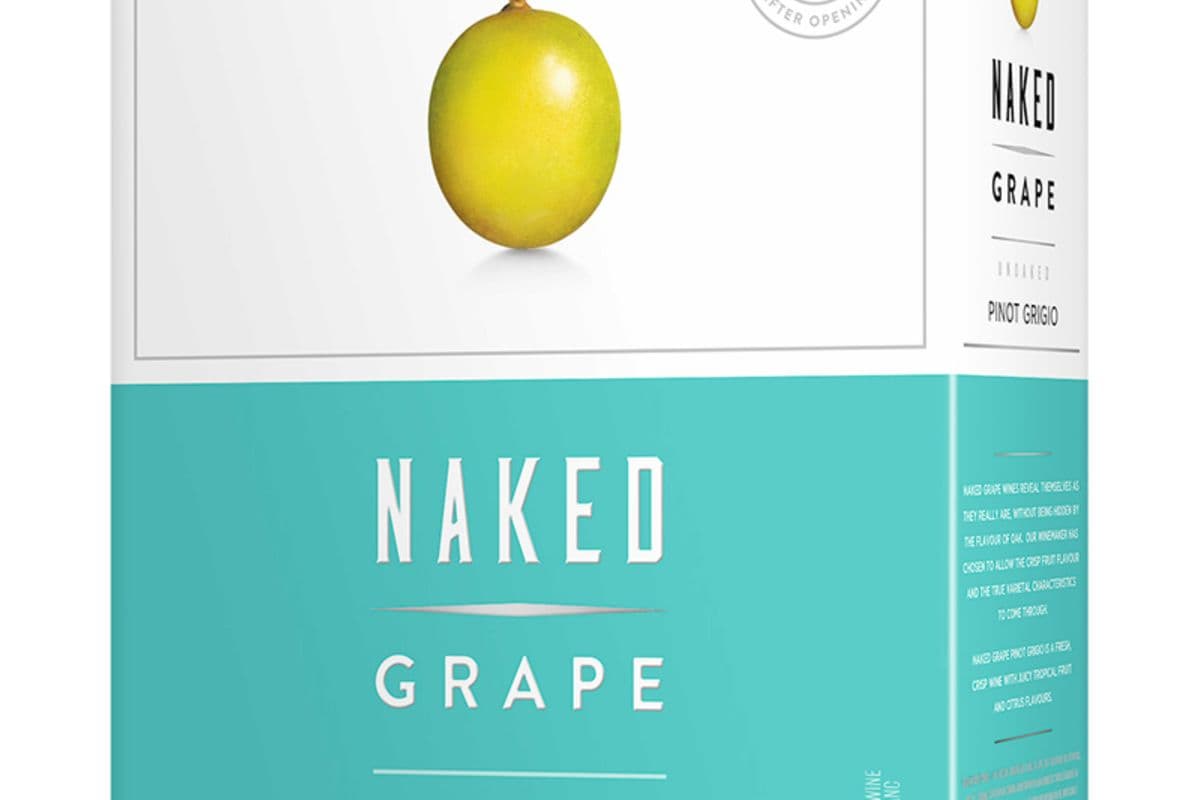 Naked Grape Pinot Grigio 4L (1 x 4 L)