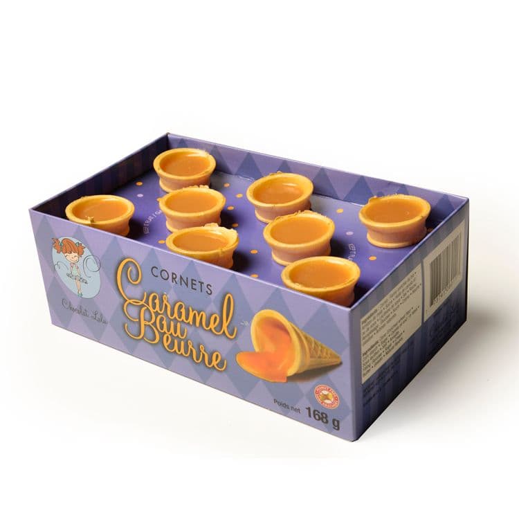 Cornets au caramel (210 g) / Caramel Cornet (210 g) (210g)