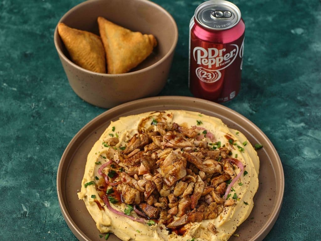 Shawarma Combo Hummus