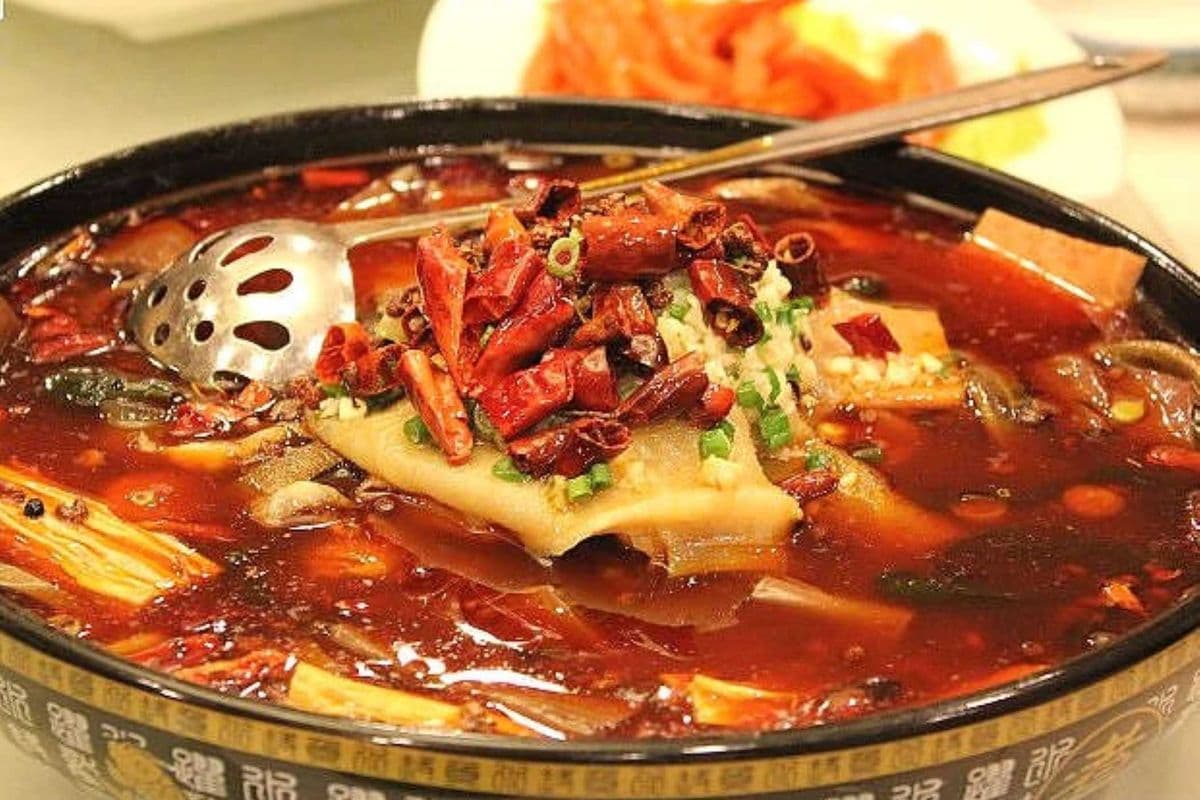 Szechuan Style Pork毛血旺（豆腐替代血）