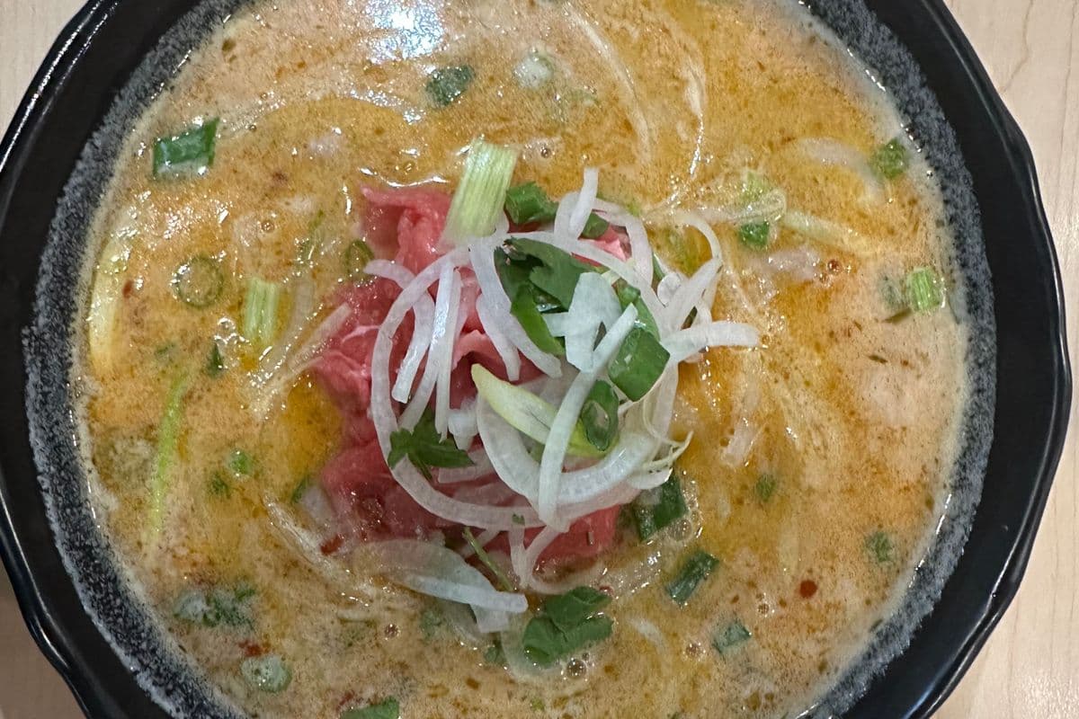 #.Sate Peanut Chicken Pho-雞沙嗲河粉-Phở Sate Gà