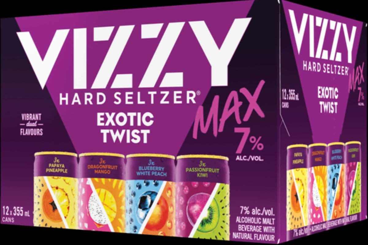 Vizzy MAX Exotic Twist 12 Pack Cans (12 x 355ml)