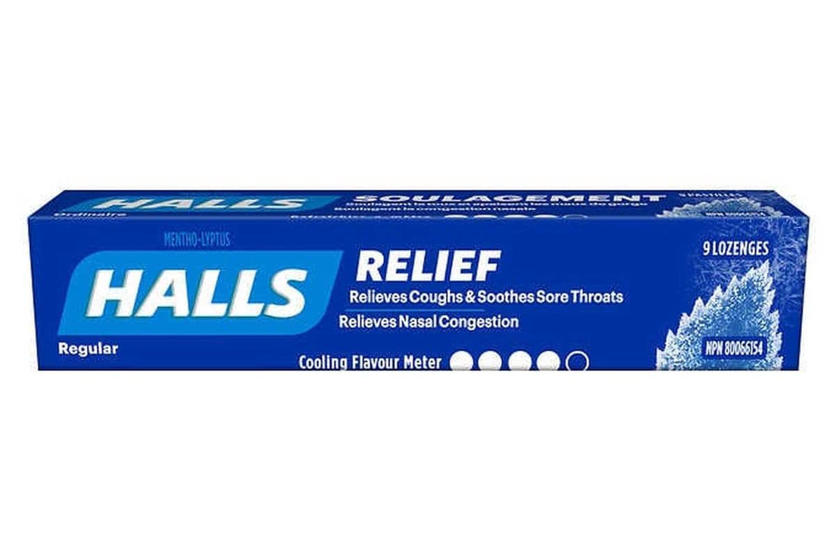 Halls Regular (9 lozenges)
