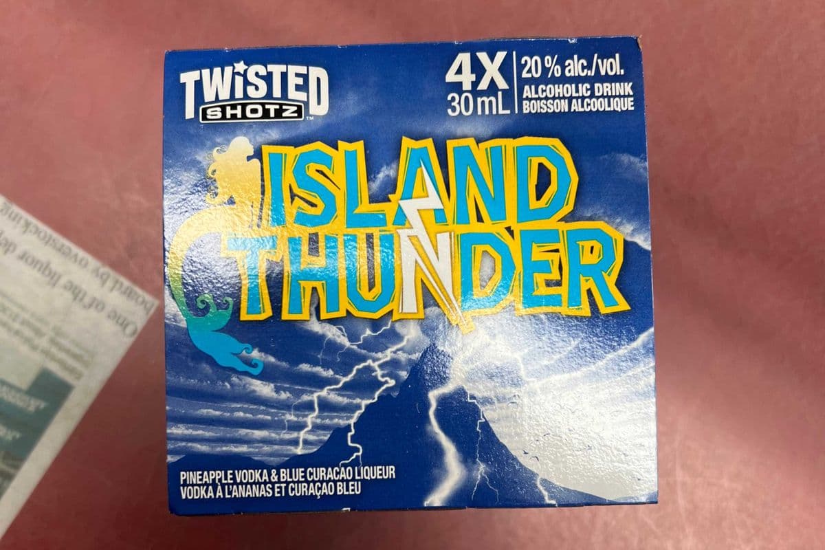 TWISTED SHOTZ ISLAND THUNDER (4 x 30ML)