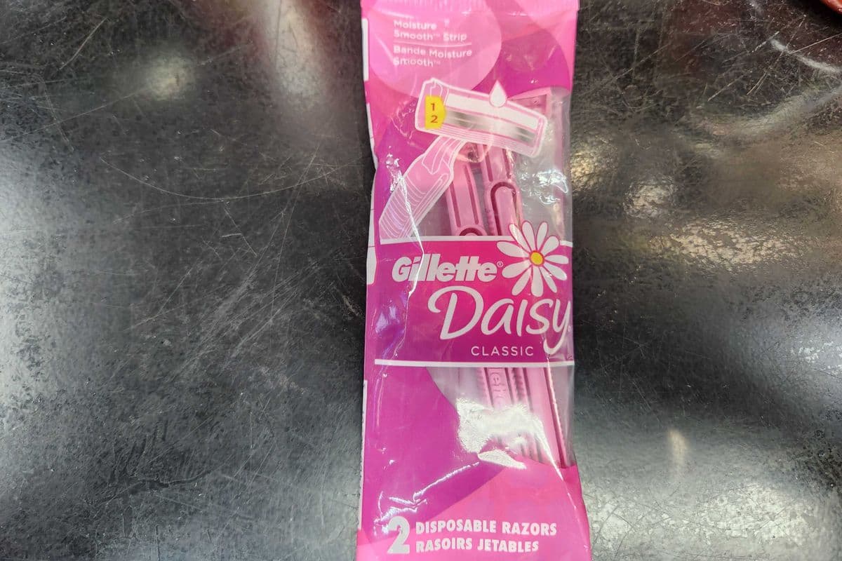 Gilette Razor 2 Pieces - Gilette Rasoir 2 Pièces
