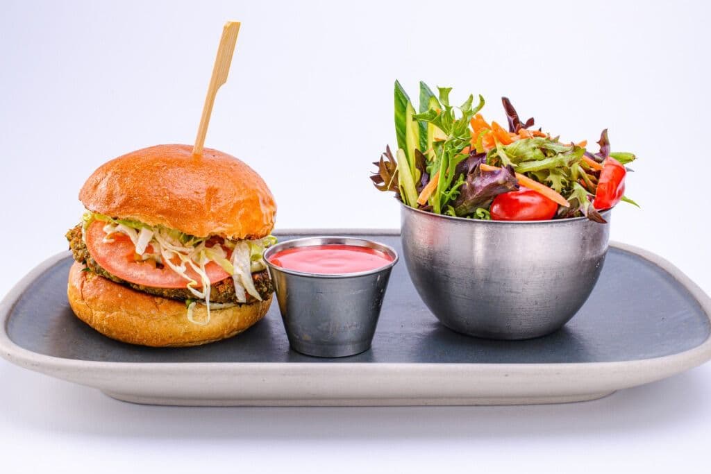 Veggie Burger (V)