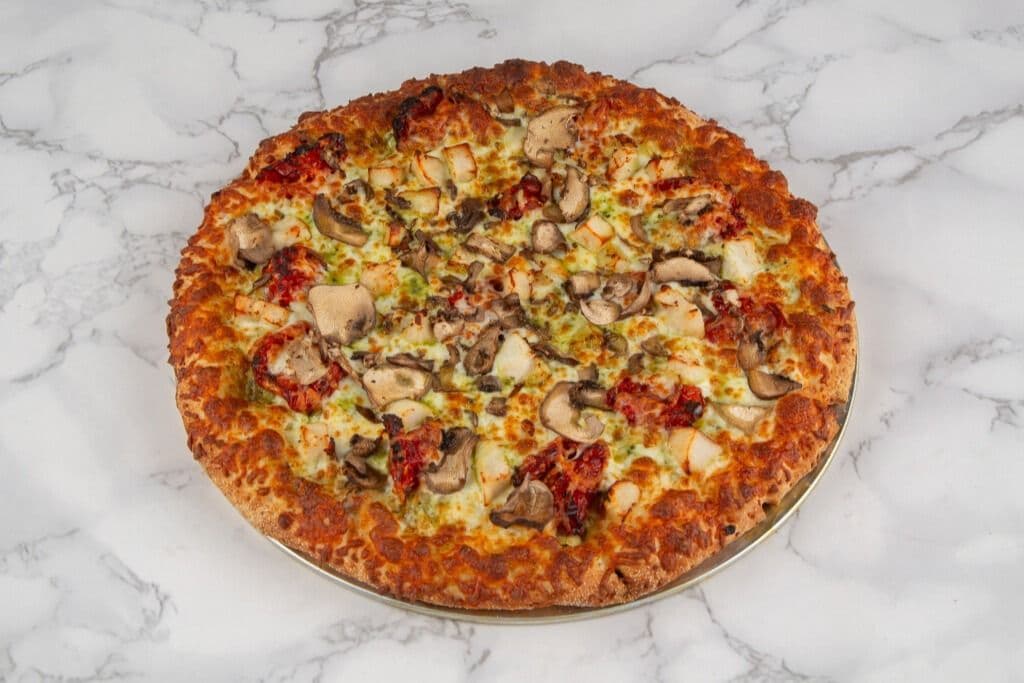 Pesto Chicken Pizza