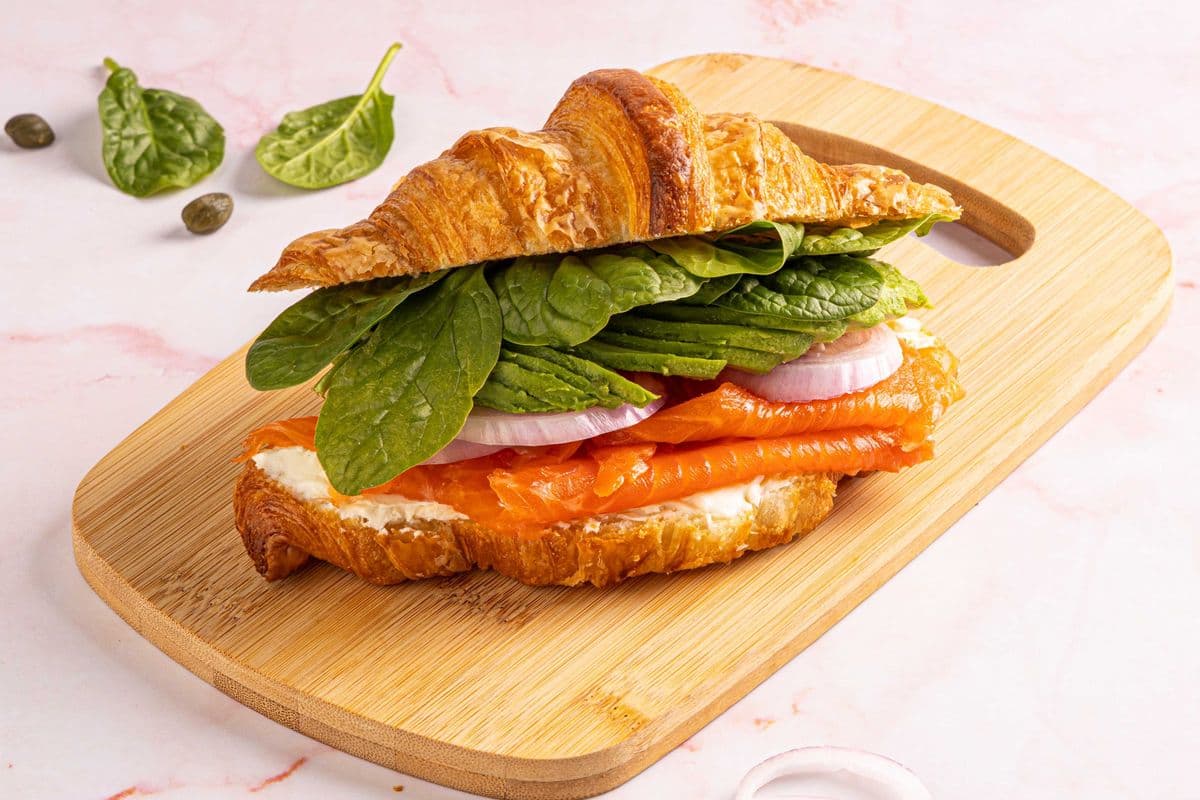 Smoked Salmon Croissant