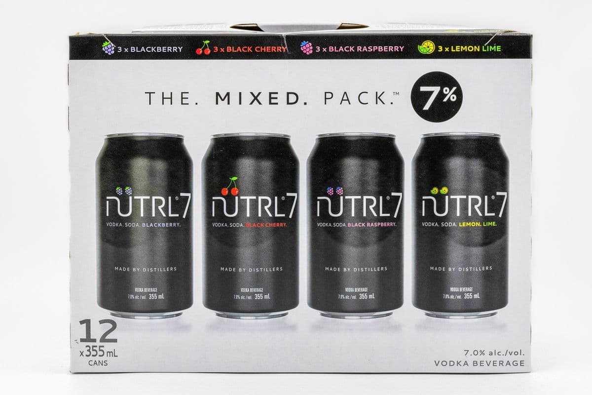 Nutrl 7 Vodka Soda Mixed (12 Pack) (1 x 12PACK)