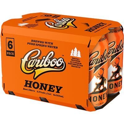 Cariboo Honey Lager, 6 x 355 ml