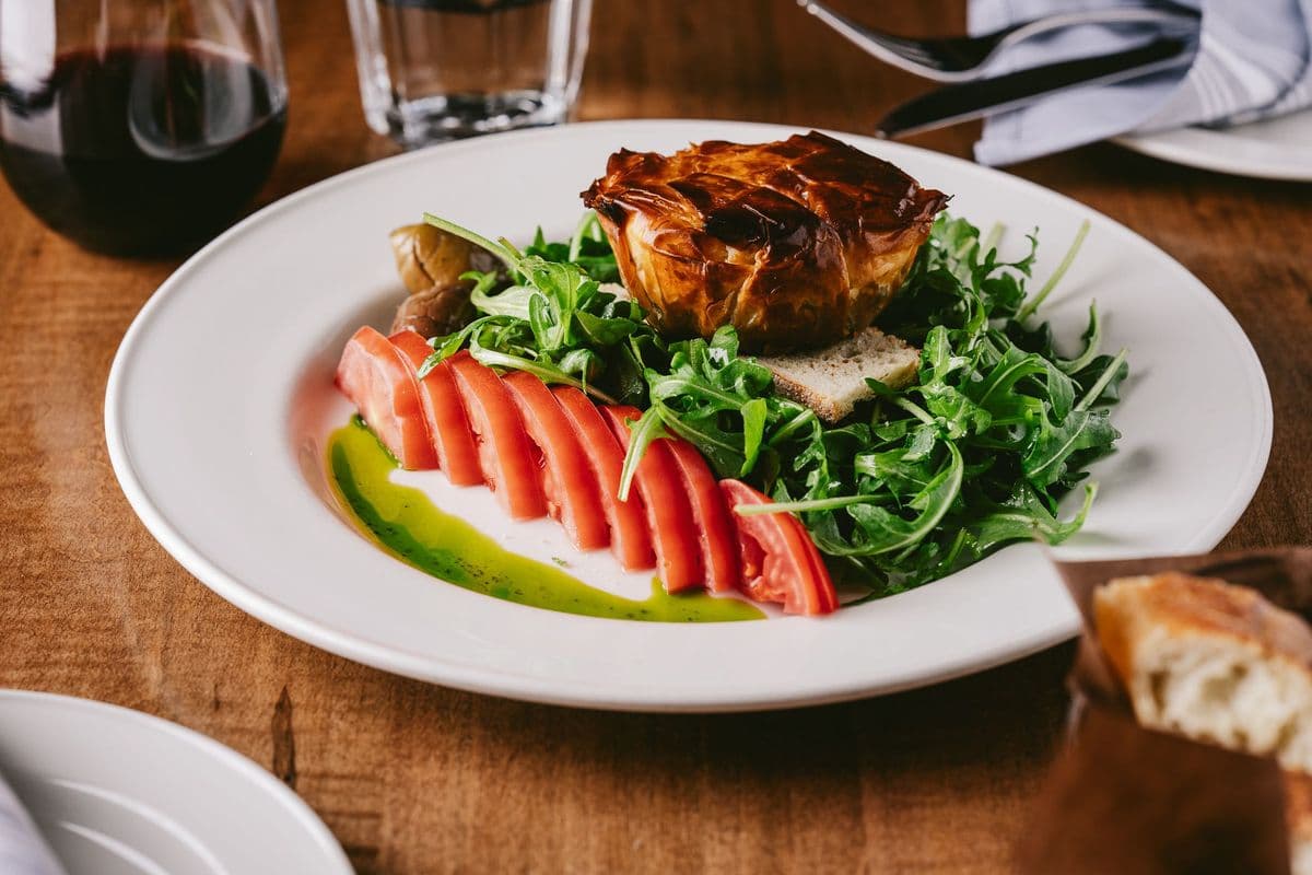 Baked Goat Cheese Salad