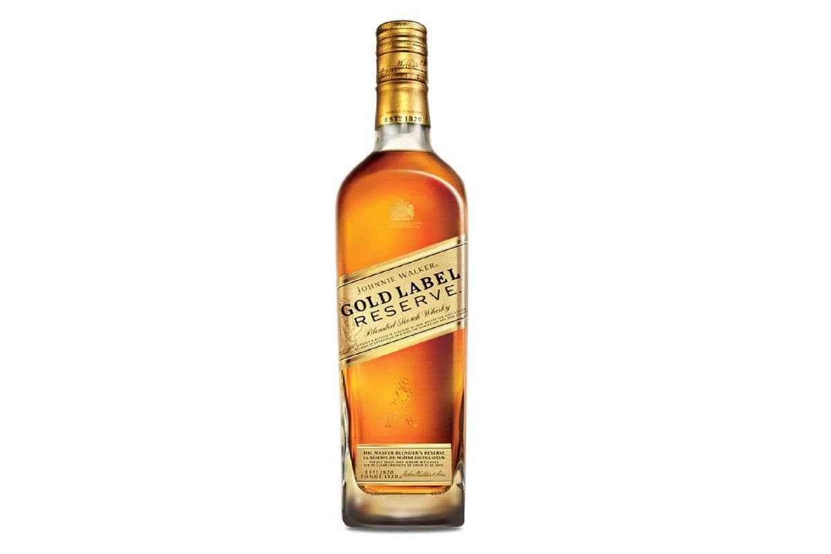 Johnnie Walker Gold label reserve blended Scotch (1 x 750 ml)