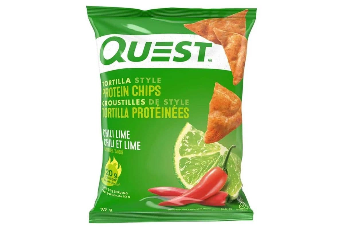 Quest Tortilla Style Protein Chips Chili Lime (32 g)