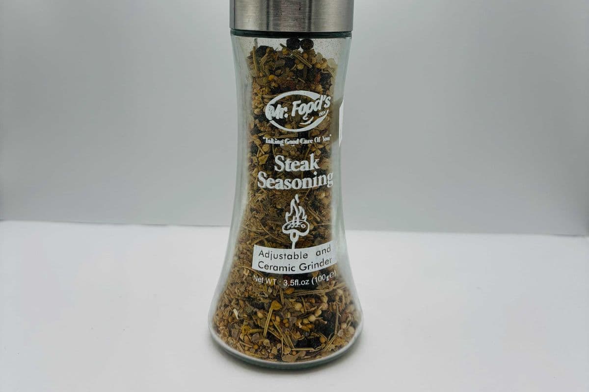 Mr Foods Steak Seasoning With Ceramic Grinder, 100 Grams (100g)