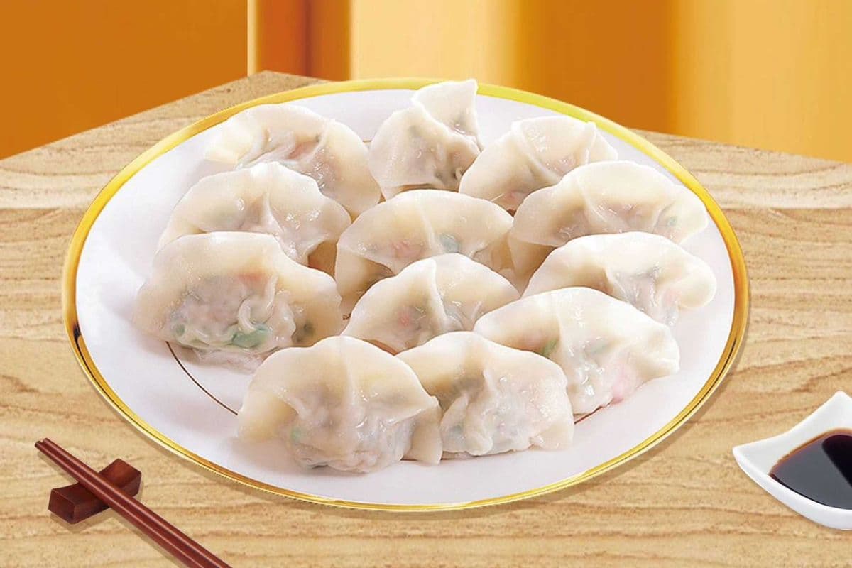 B4. Shrimp, Leek, and Pork Boiled Dumpling