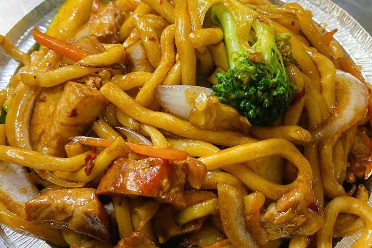 42. Barbecue Pork Shanghai Noodles